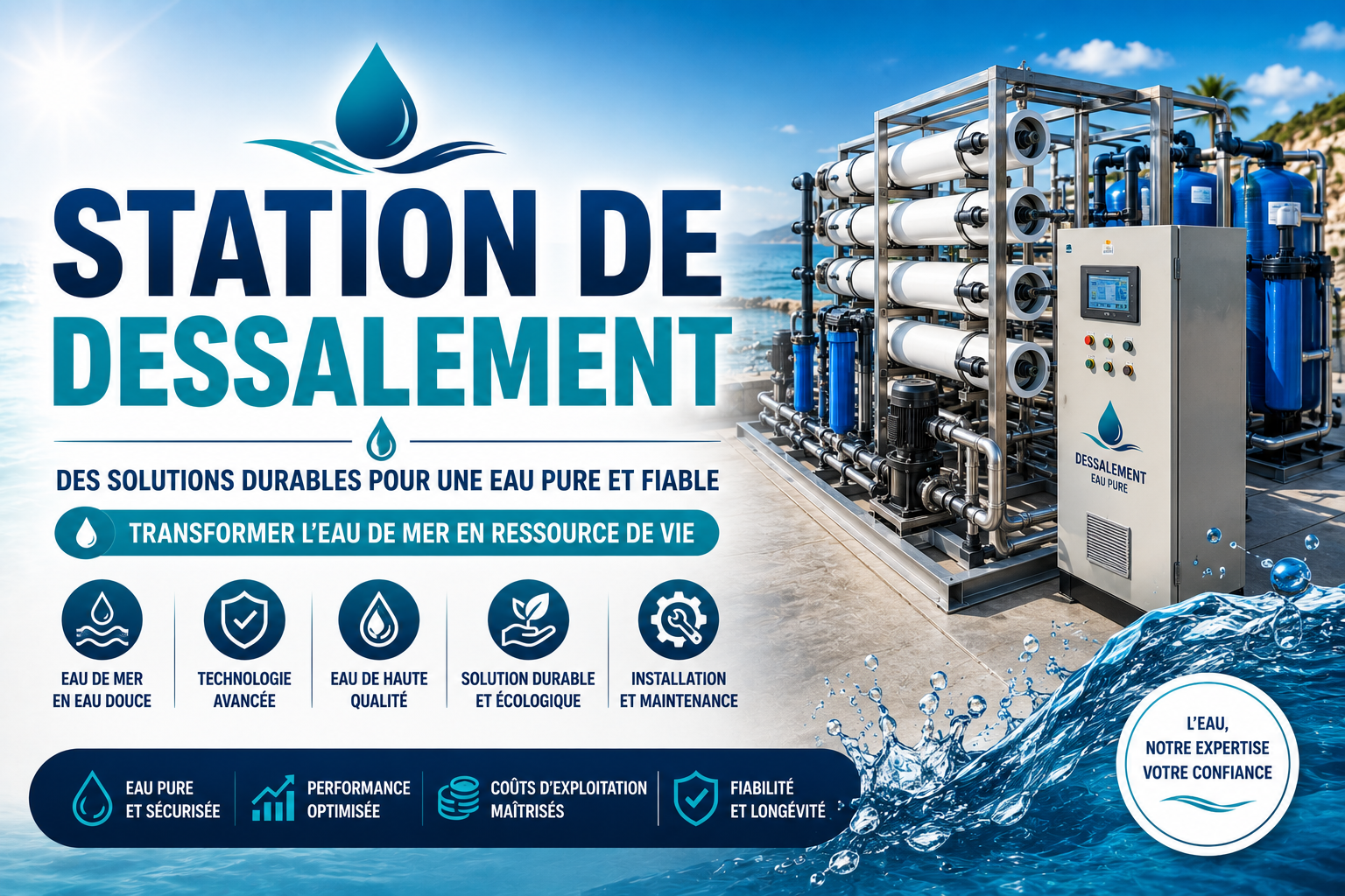 STATION DE DESSALEMENT COVEMAG