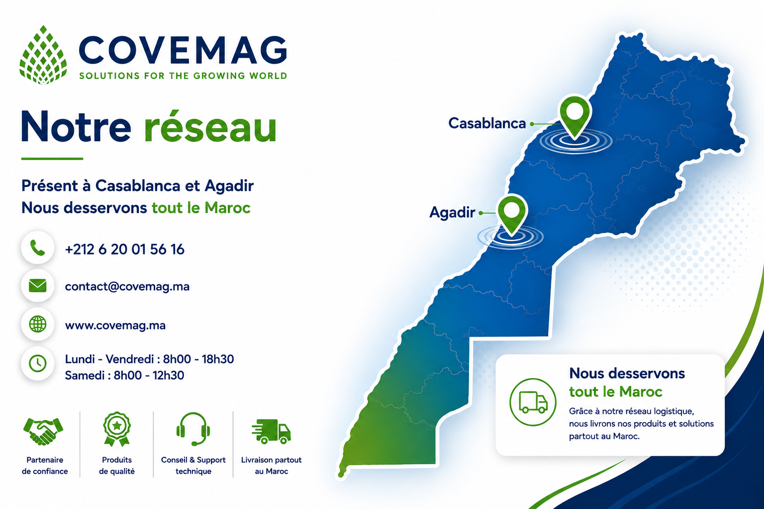 Notre reseau COVEMAG